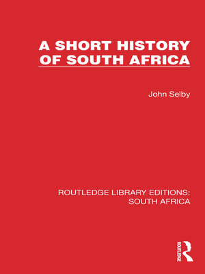 cover image of A Short History of South Africa